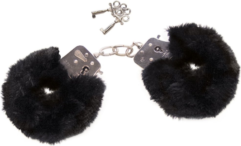 Thumbnail - Handschellen „Love Cuffs“ aus Stahl und Plüsch