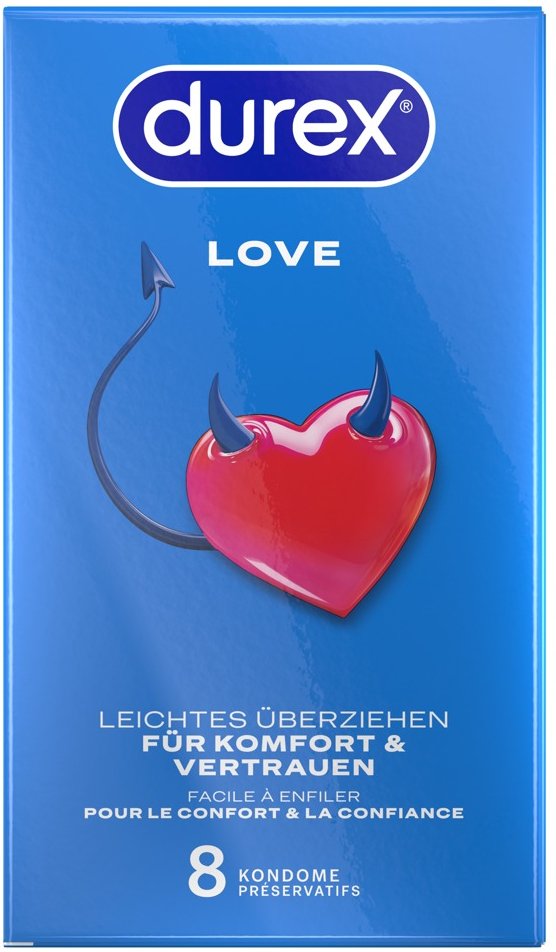 Kondome „Love" in schmaler Passform