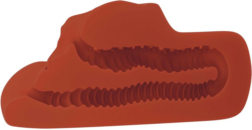 Masturbator „Perfect Pussy: Double Stroker“, innen mit Massagerillen