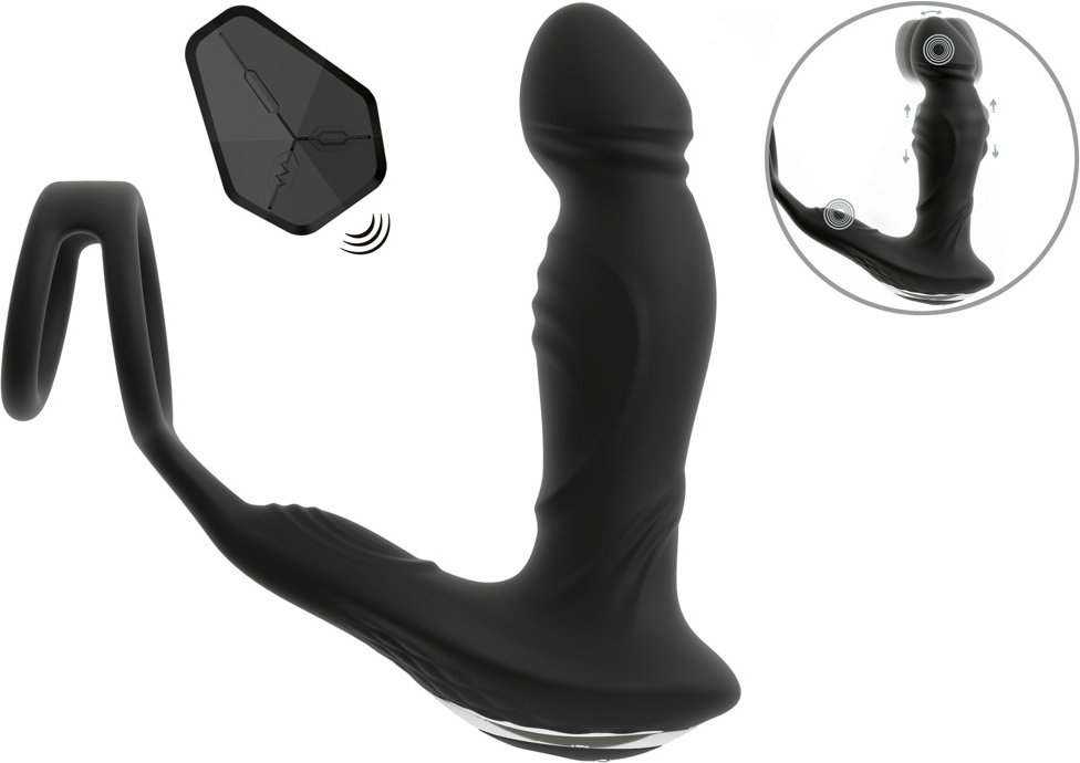 Prostata-Vibrator mit Fernbedienung