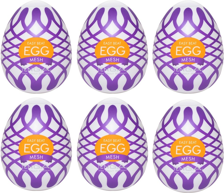 Masturbator „Egg Mesh“ mit Netzgitter-Stimulationsstruktur