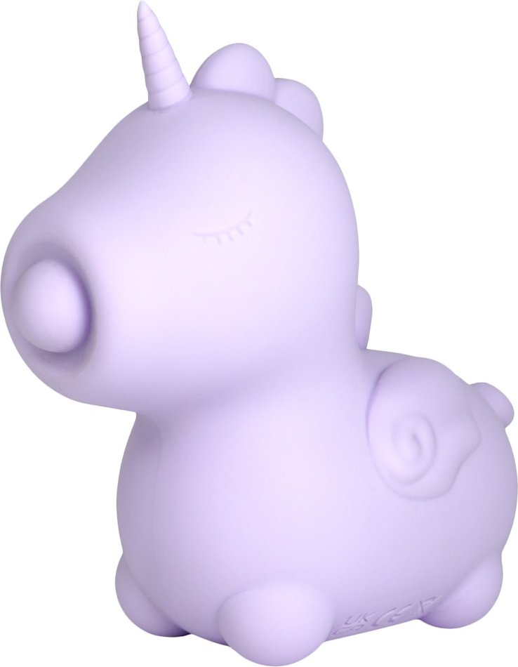 Auflegevibrator „Karma Lilac“ im niedlichen Einhorn-Design