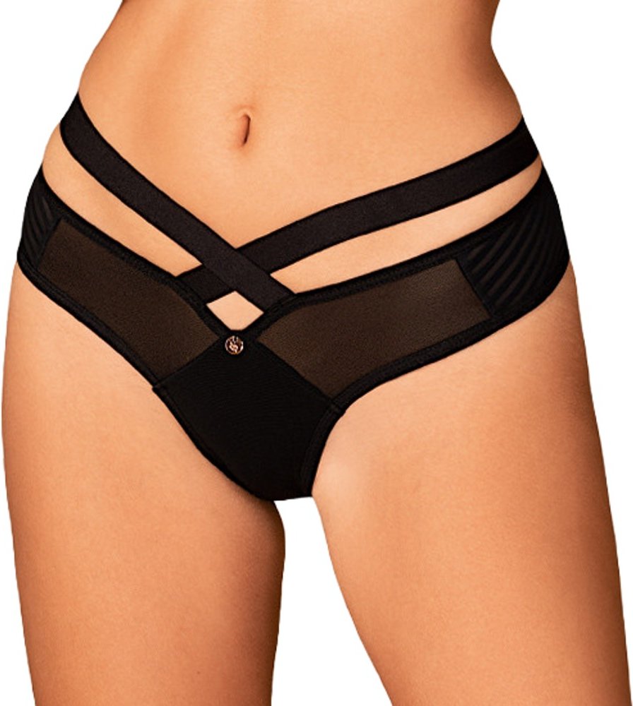 Slip „Brasica“ transparent mit blickdichten Details