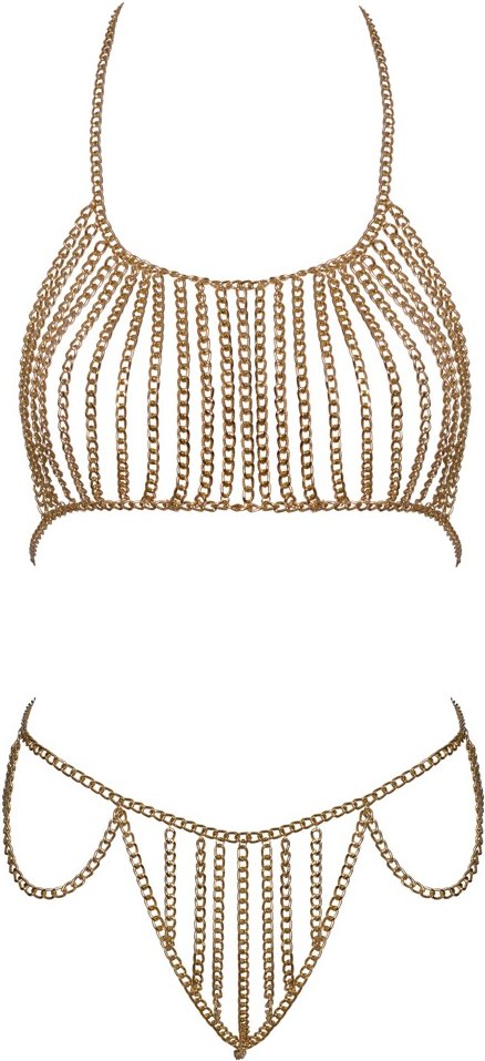 Ketten-Bikini, vielfach verstellbar