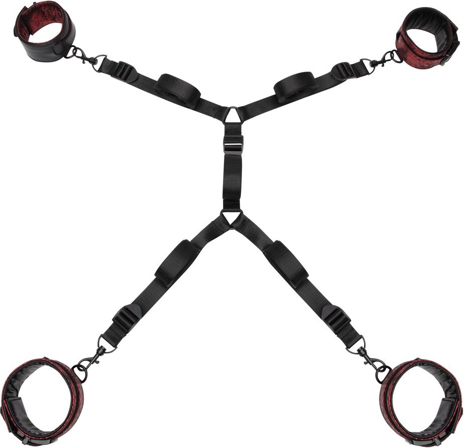 Bettfesseln „Under Mattress Restraint Set“, verstellbar