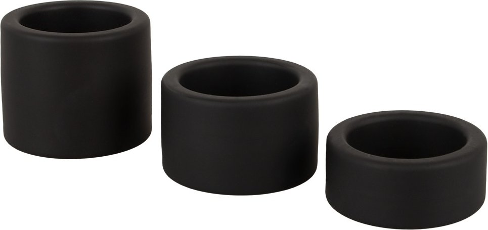 3-teiliges Hodenring-Set „Ball Stretcher“