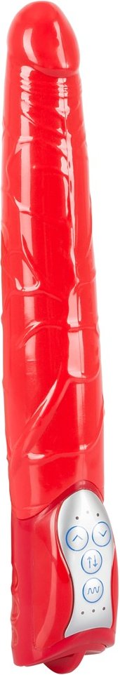 Naturvibrator „Red Push“, 27,5 cm, mit Stoßfunktion