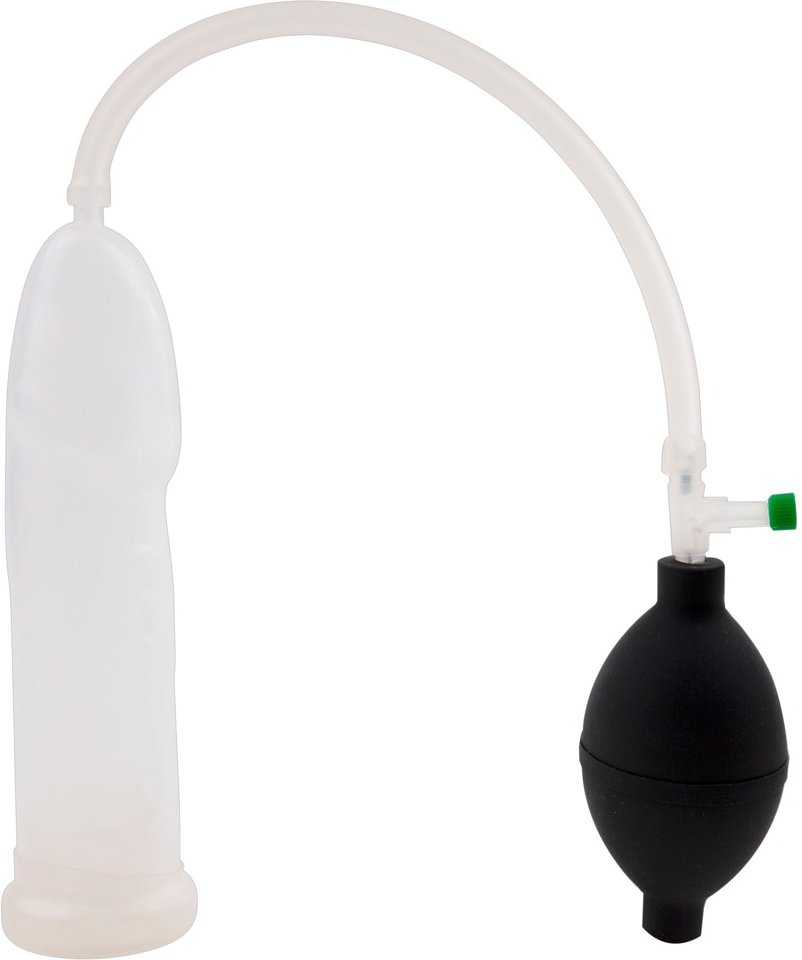 Anatomische Penispumpe mit Ballpumpe
