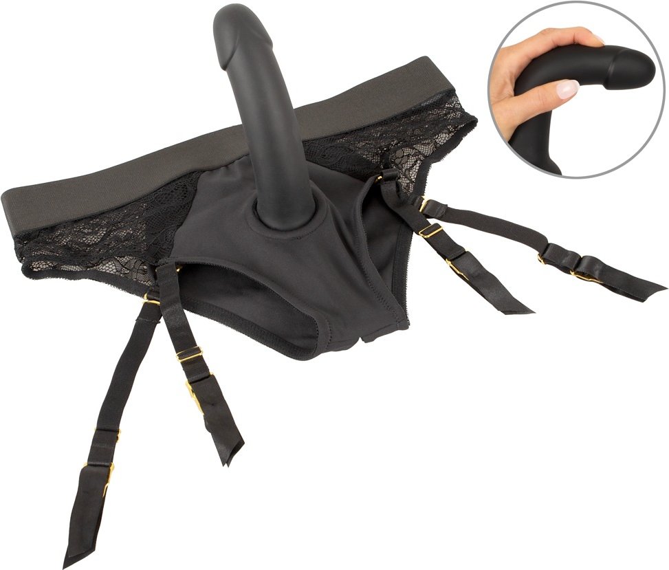 Thumbnail - Strap-on-Set mit Slip & Dildo
