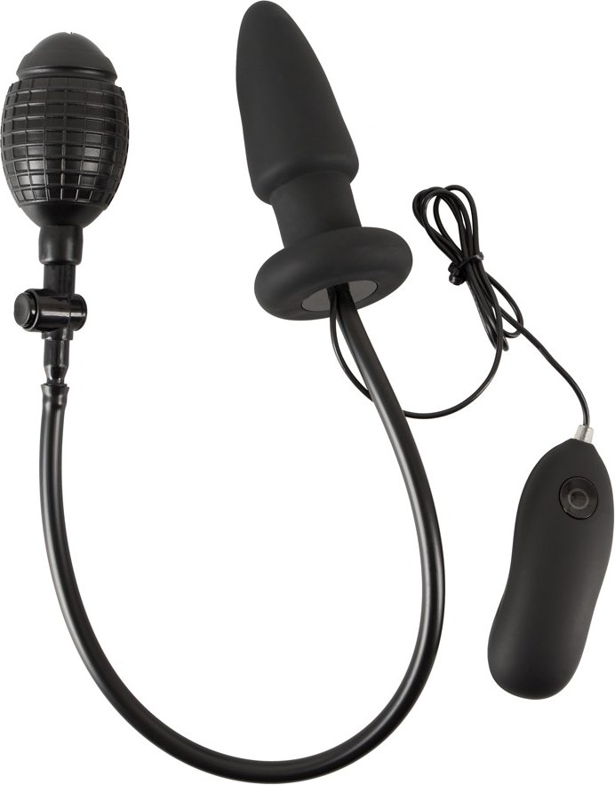 Analplug „Inflatable Vibrating“, zum Aufpumpen