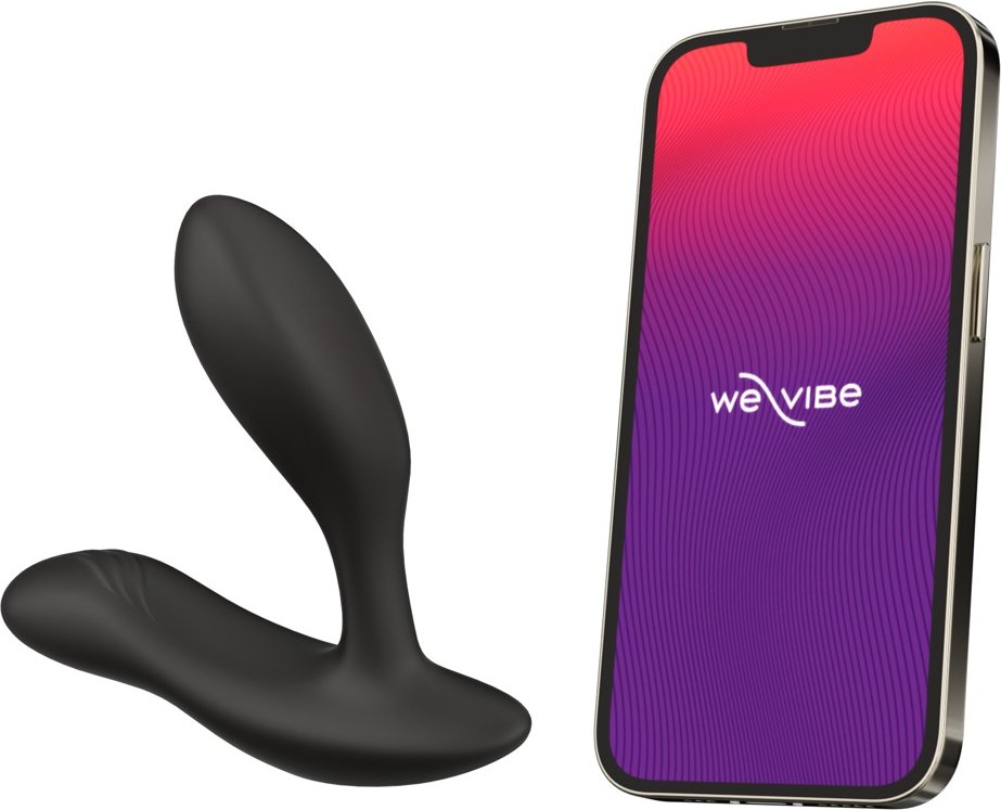 Vibro-Analplug „Vector+“ mit Fernbedienung, kompatibel mit We-Vibe App