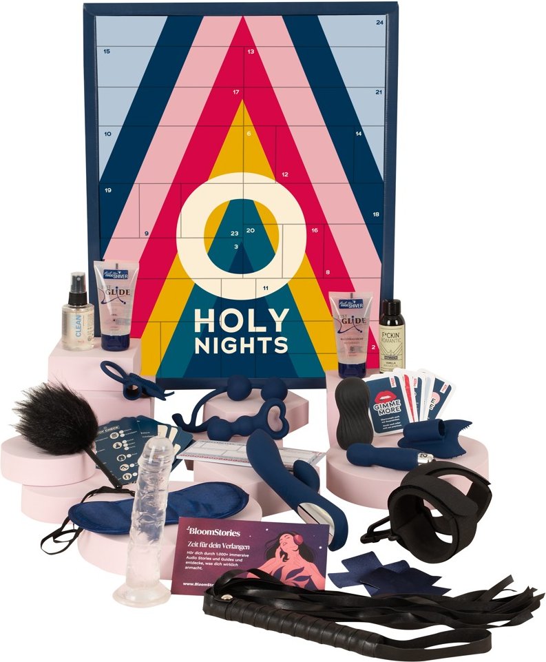Erotik-Adventskalender mit Lovetoys, Soft Bondage & mehr
