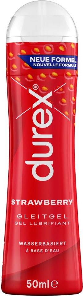 „Durex Play Sweet Strawberry“, mit Erdbeer-Aroma
