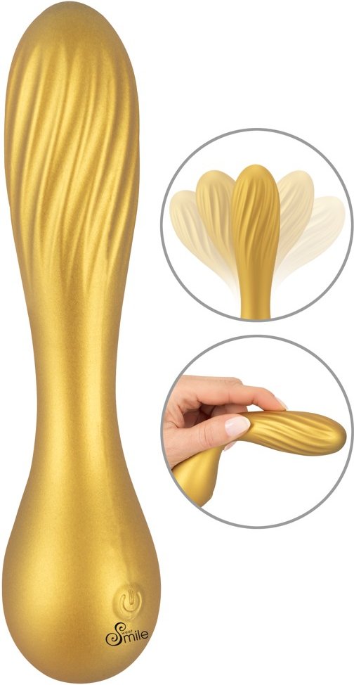 Thumbnail - Vibrator „Flexible Swirl“ im Metallic-Glossy-Look