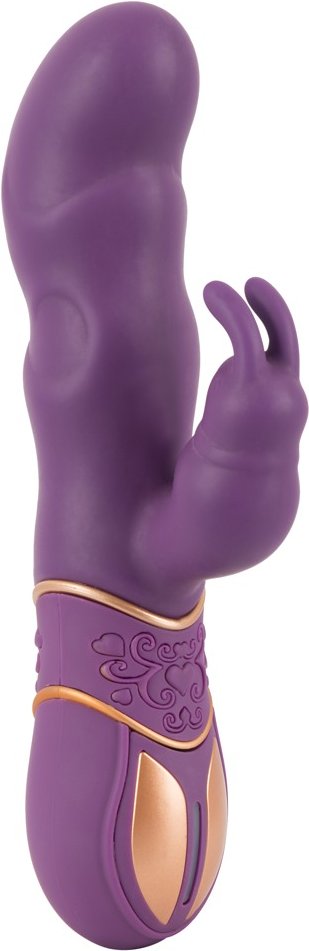 Rabbitvibrator mit praller G-Punkt-Spitze