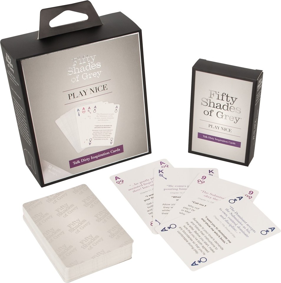 Kartenspiel „Play Nice Talk Dirty Inspiration Cards“