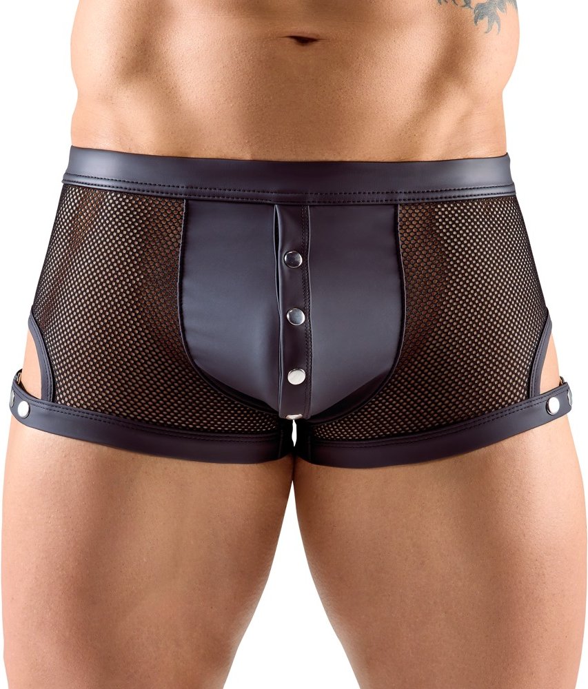 Thumbnail - Netz-Pants mit Mattlook-Details