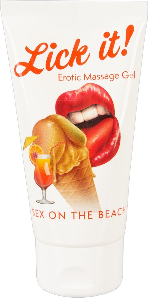 Erotik-Gel „Lick it! Sex on the Beach“ mit Cocktail-Aroma