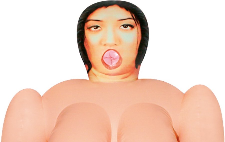 Liebespuppe „Fatima Fong“ mit 3 Öffnungen