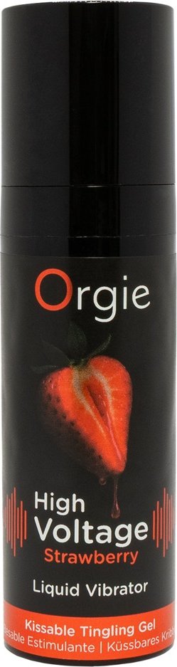 Stimulationsgel „High Voltage Strawberry“ mit Erdbeer-Aroma