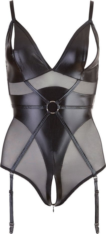 Thumbnail - Body mit Armfesseln, Wetlook und Powernet im edlen Mix