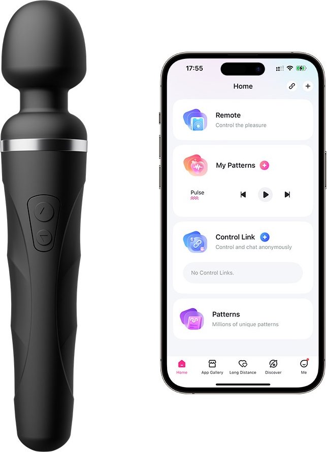 Massagestab „Domi 2“ per App steuerbar