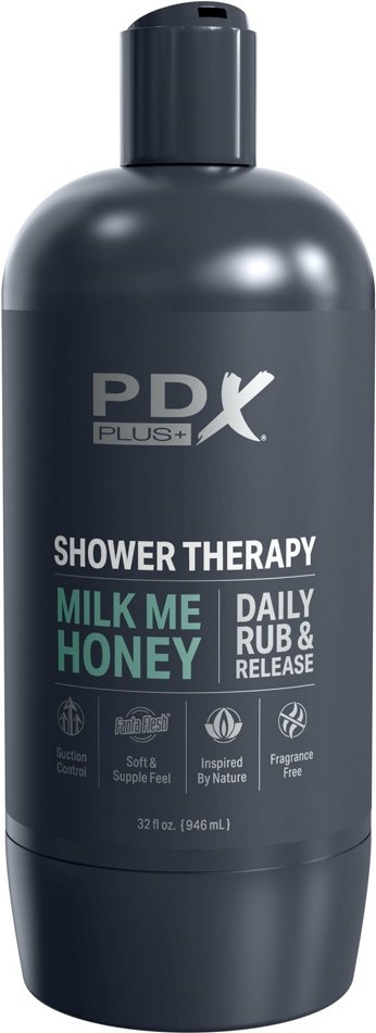 Masturbator „Shower Therapy Milk Me Honey“ inklusive abnehmbarem Saugfuß