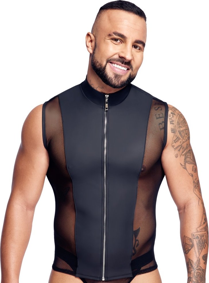 Shirt im Mattlook mit Powernet-Einsätzen