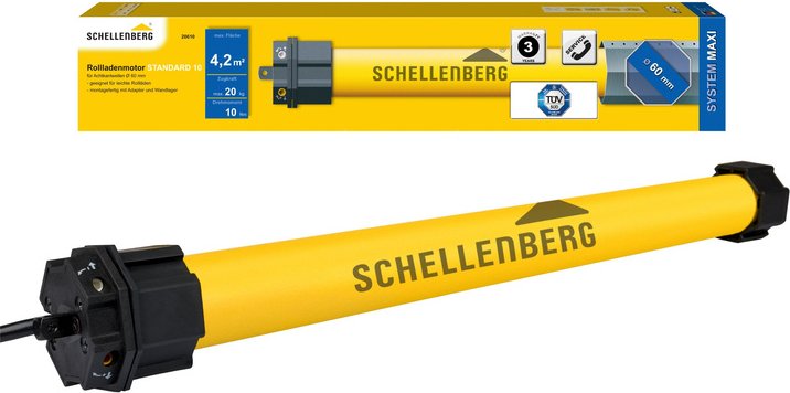 Thumbnail - Schellenberg Mechanischer Rohrmotor STANDARD für SW60, 10 Nm
