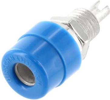Thumbnail - Hirschmann Bananenbuchse BIL 20, 60 V, 32 A, blau