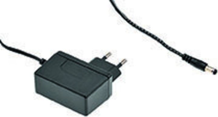 Mean Well Steckernetzteil Eco Friendly 12 V / 1 A mit Hohlstecker 2,1 x 5,5 mm