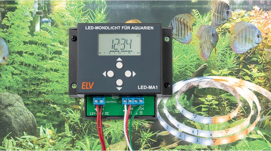 Thumbnail - ELV Bausatz LED-Mondlicht für Aquarien LED-MA1