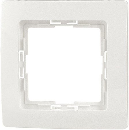 Kopp Objekt HK 05 Rahmen - Weiß, 1fach