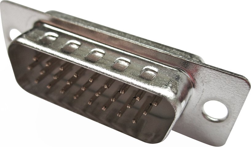 SUB-D-Stecker 26-polig, Lötanschluss, gerade