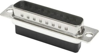 econ connect Sub-D-Stiftleiste ST37CR, 37-polig, Crimpmontage