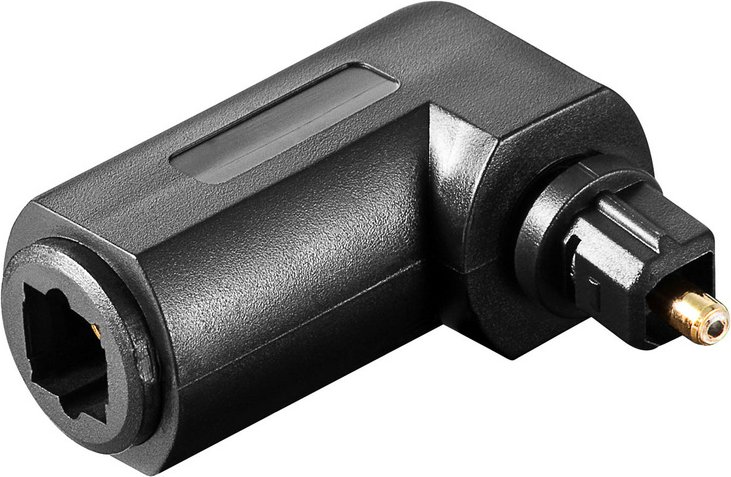 Audio-Adapter Toslinkstecker/-Kupplung, drehbar