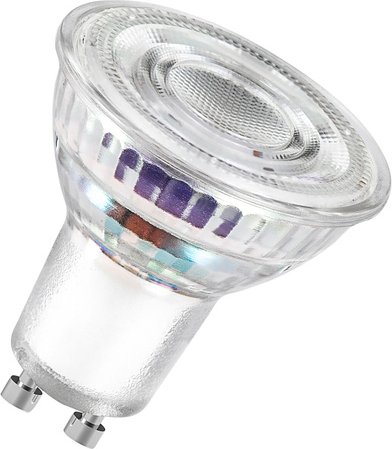OSRAM Hocheffiziente 2-W-LED-Reflektorlampe SUPERSTAR+, GU10, 360 lm, 36 °, 2700 K, 180 lm/W, EEK A