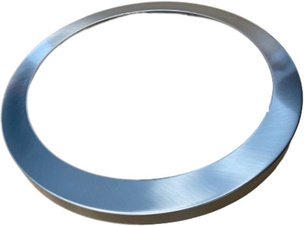 ENOVALITE Metallring für 24-W-LED-Ein-/Aufbaustrahler, nickel gebürstet