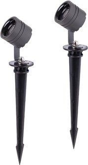 Die Bold 24V-Garten Set LED Gartenstrahler, DC 24V, 3W, 30000, 2er Set
