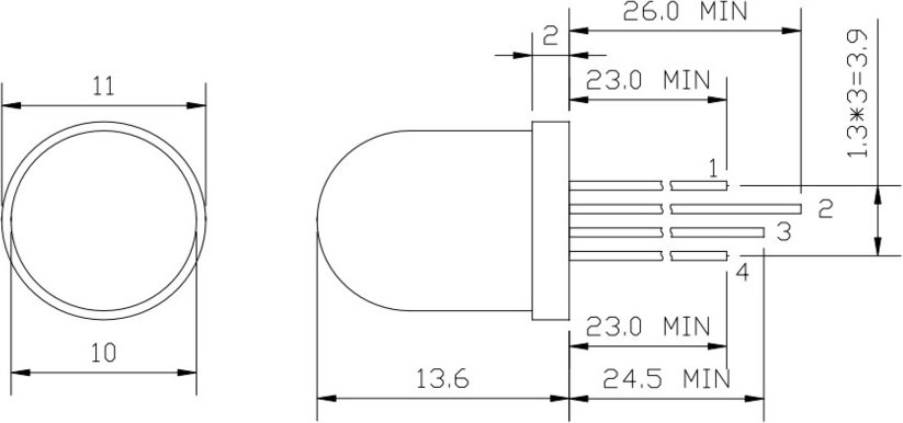 ELV RGB-LED-Set mit 130 LEDs für RGBC555