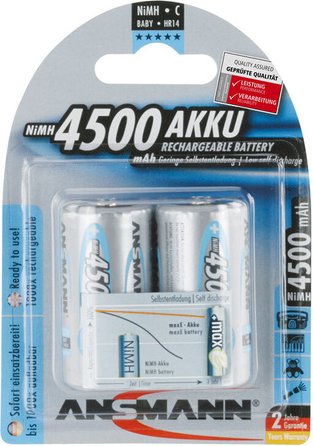 Ansmann maxE NiMH-Akku Baby 4500 mAh