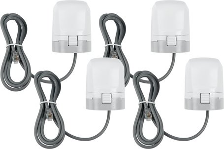 Homematic IP Smart Home 4er-Set Stellantrieb - motorisch, HmIP-VDMOT