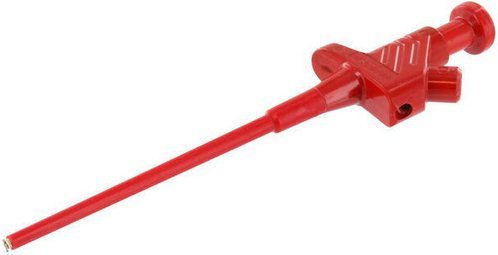 Klemmprüfspitze KLEPS 30, 158mm, rot