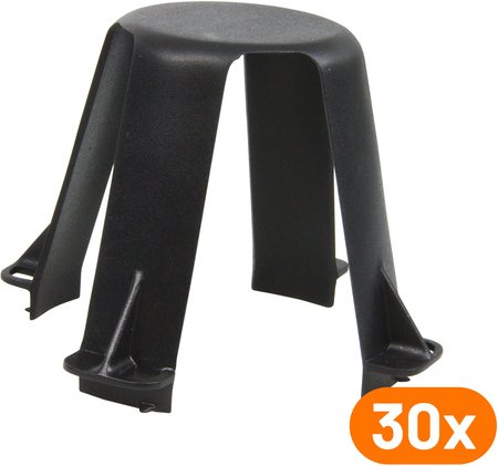HEITRONIC 30er-Set Lampen-Abstandshalter für Hohldecken 62-90 mm