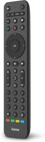Thumbnail - hama Universal-Fernbedienung TV, Infrarot, für 4 Geräte, lernfähig, App-Tasten