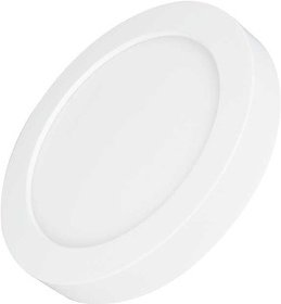 LUXULA 24-W-LED-Aufbauleuchte mit CCT-Switch, 2565 lm, 3000/4000/6000 K, Ø 247 mm
