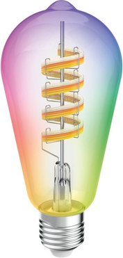 Hama Smart Home LED-Lampe, E27, Filament, RGBW, dimmbar, WLAN, Matter