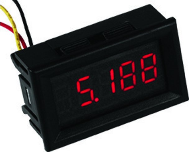 Joy-IT LCD-Voltmeter VM533