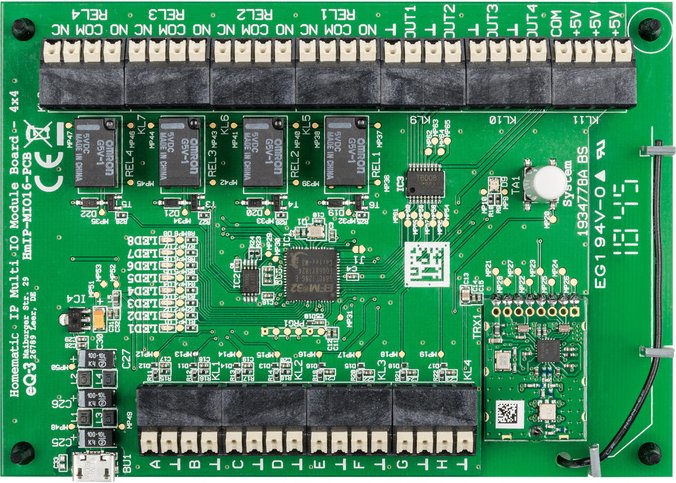 ELV Bausatz Homematic IP Multi IO Modulplatine - 4x4 -HmIP-MIO16-PCB