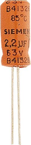 Elektrolytkondensator 47 μF, 35 V, RM 2,5 mm, radial
